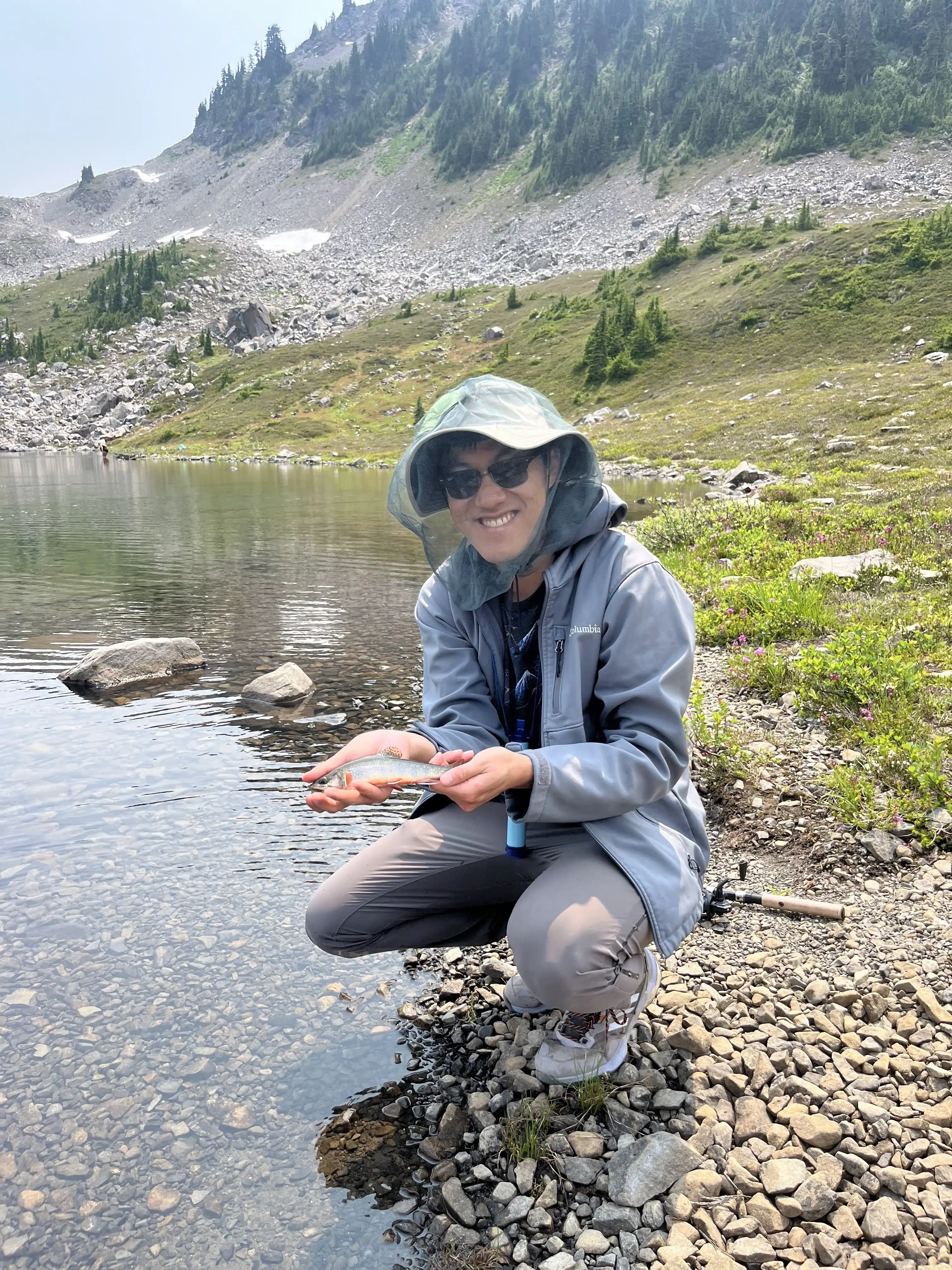 Lunch Lake Trout